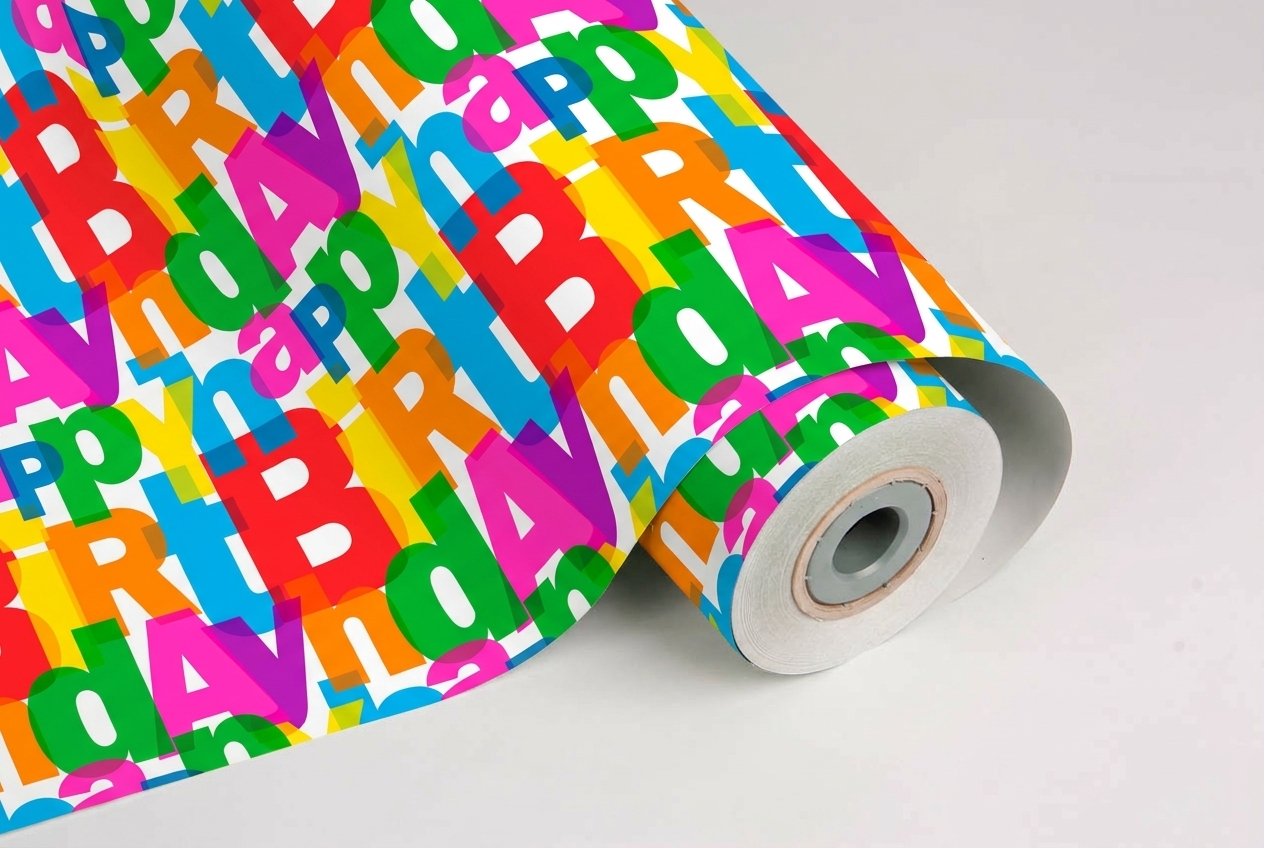 inpakpapier happy birthday
