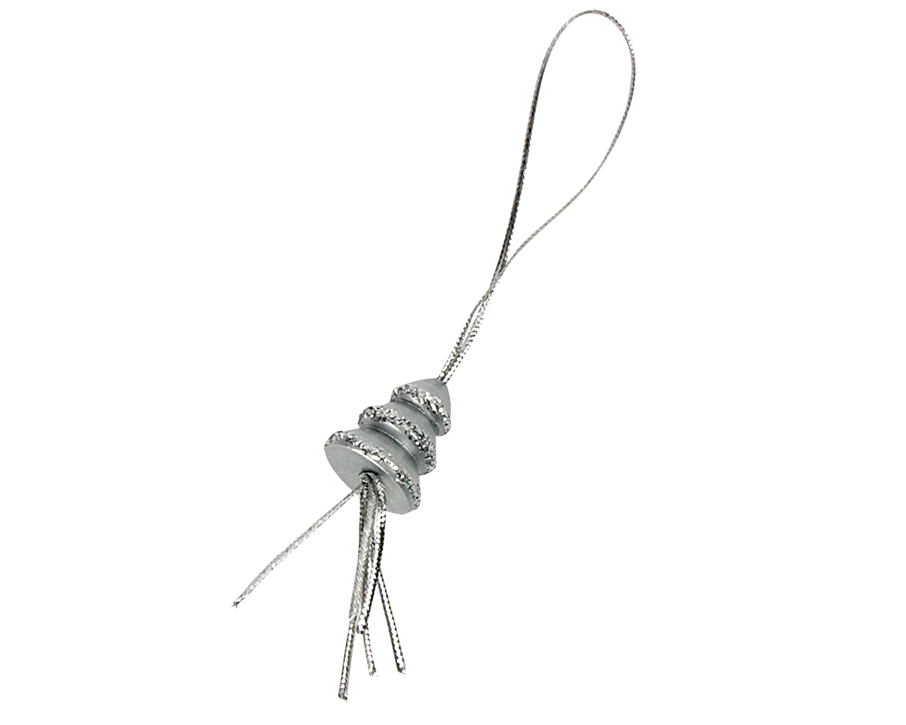geluksboompje aan koord zilver