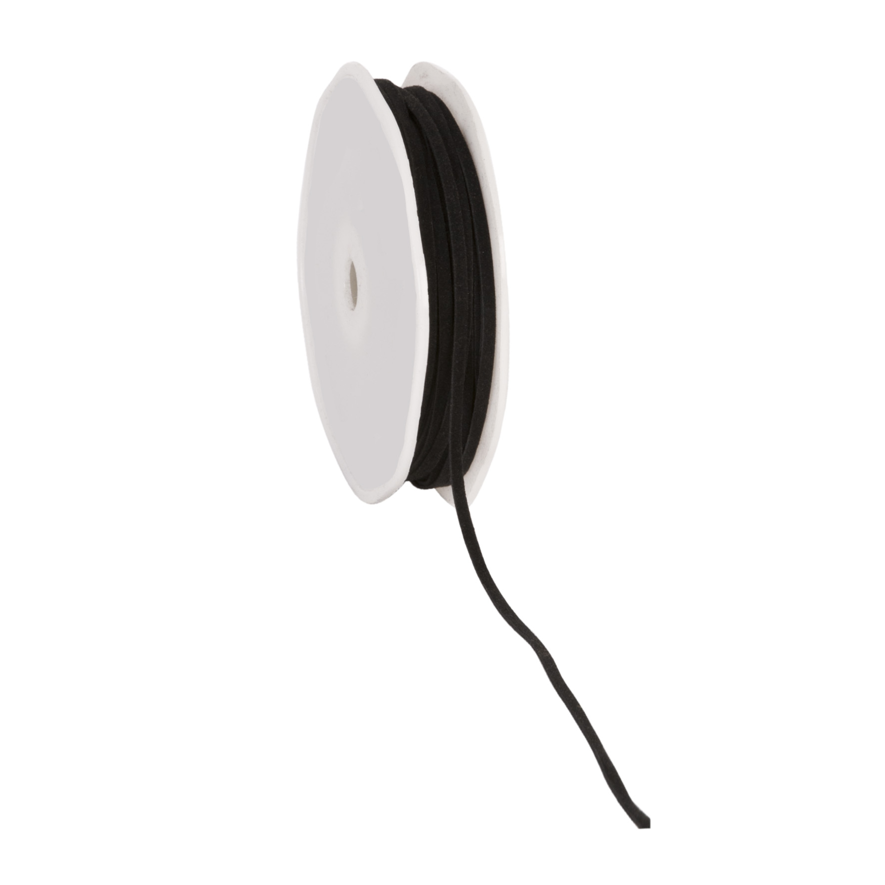 Suede Koord Zwart 