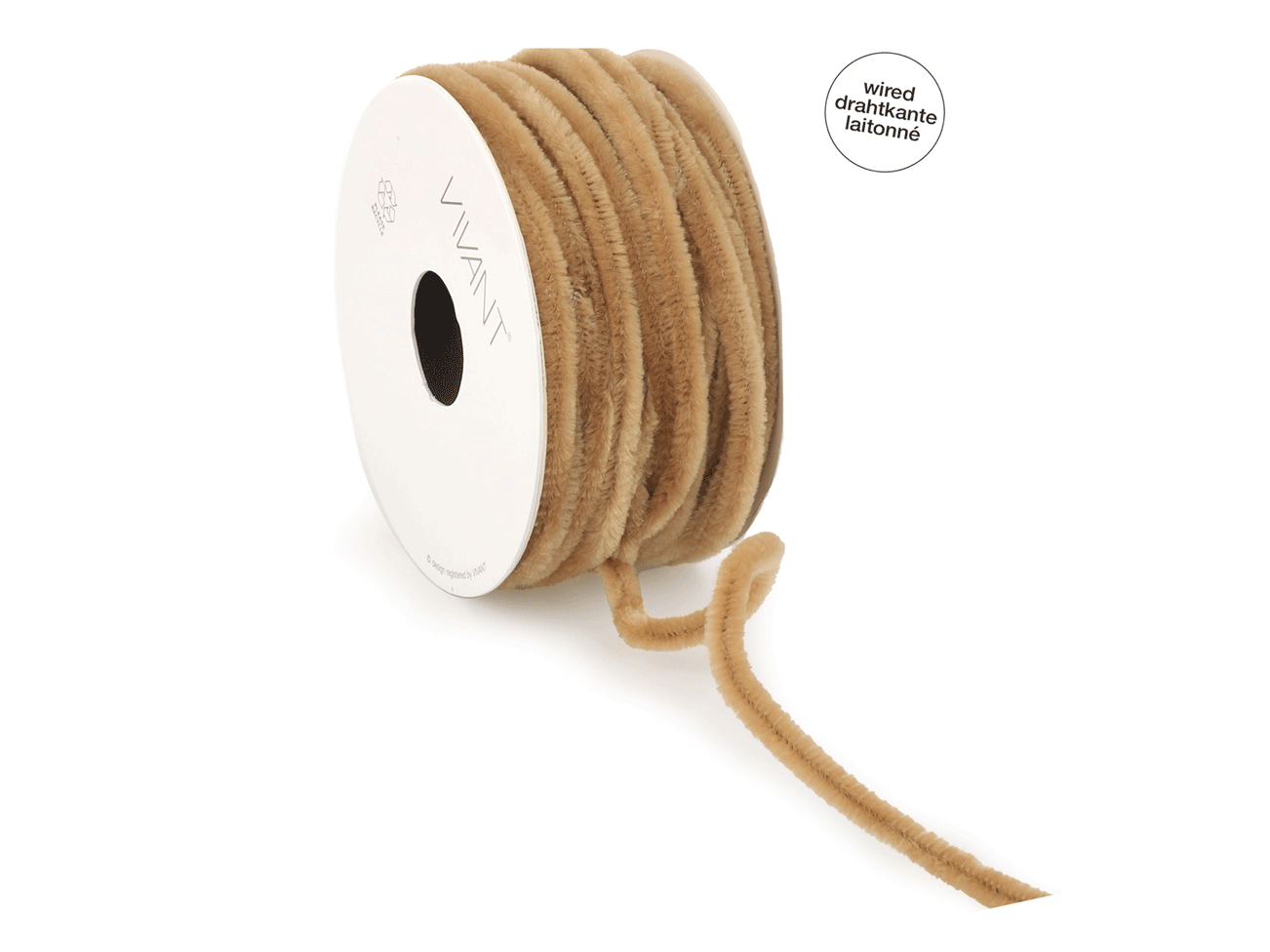 chenille met draad