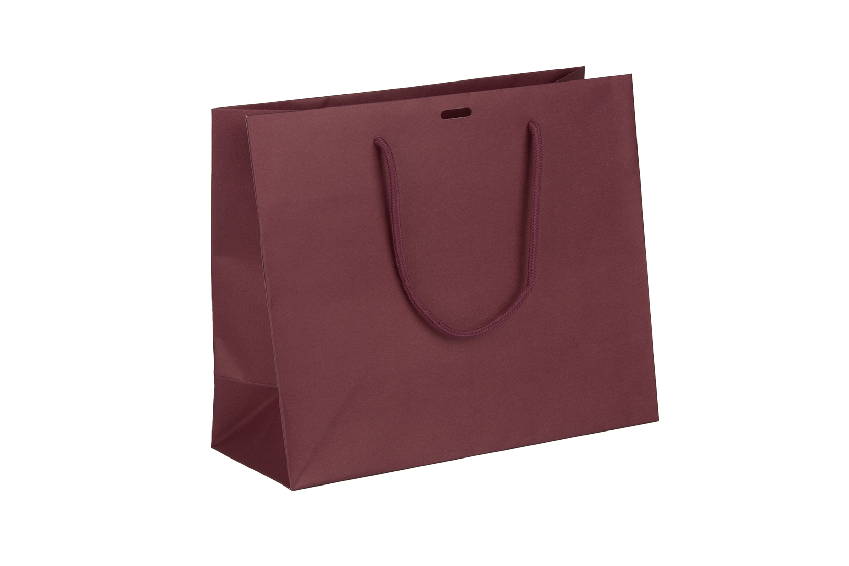 Luxe papieren draagtas bordeaux