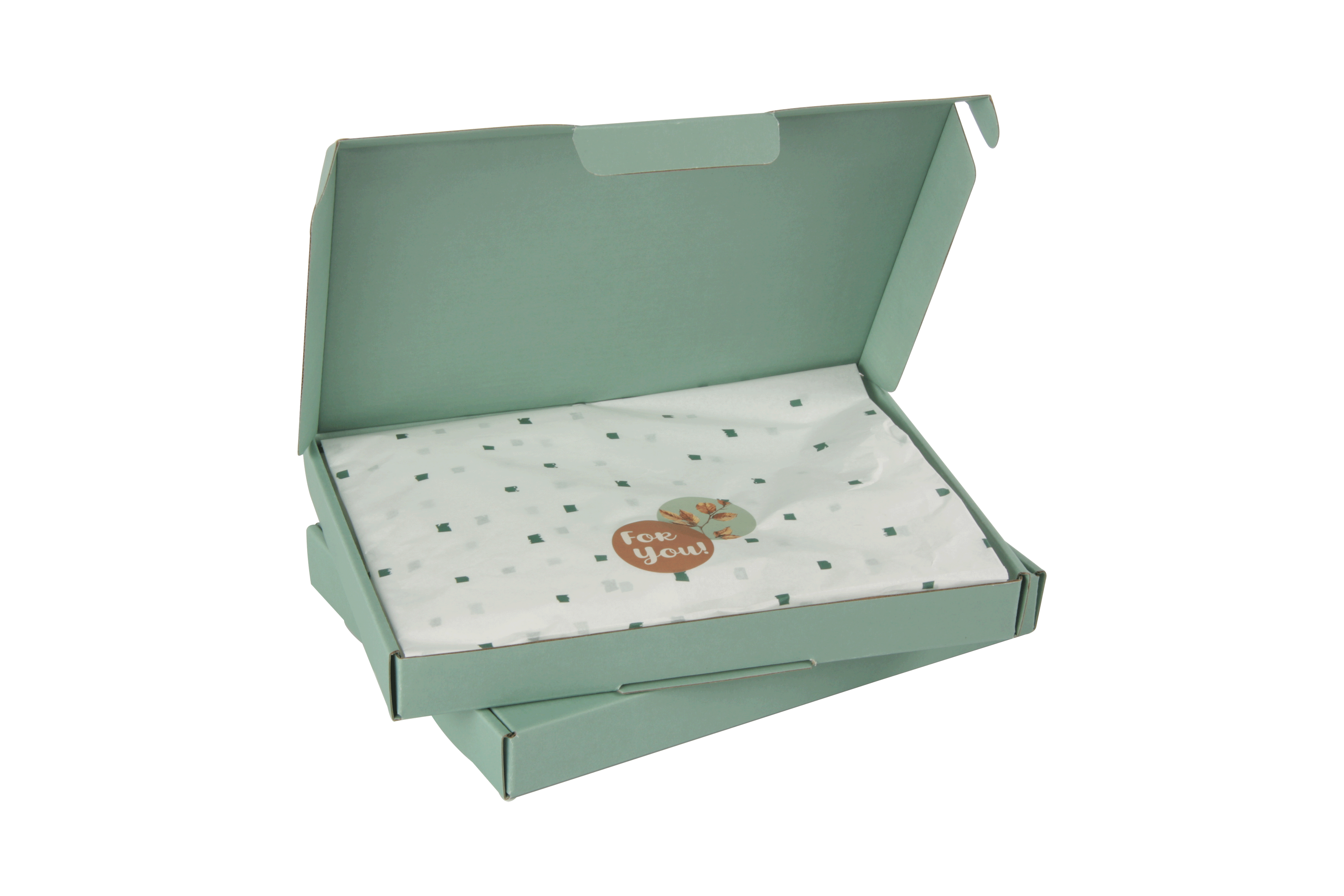 Brievenbusdozen oud groen