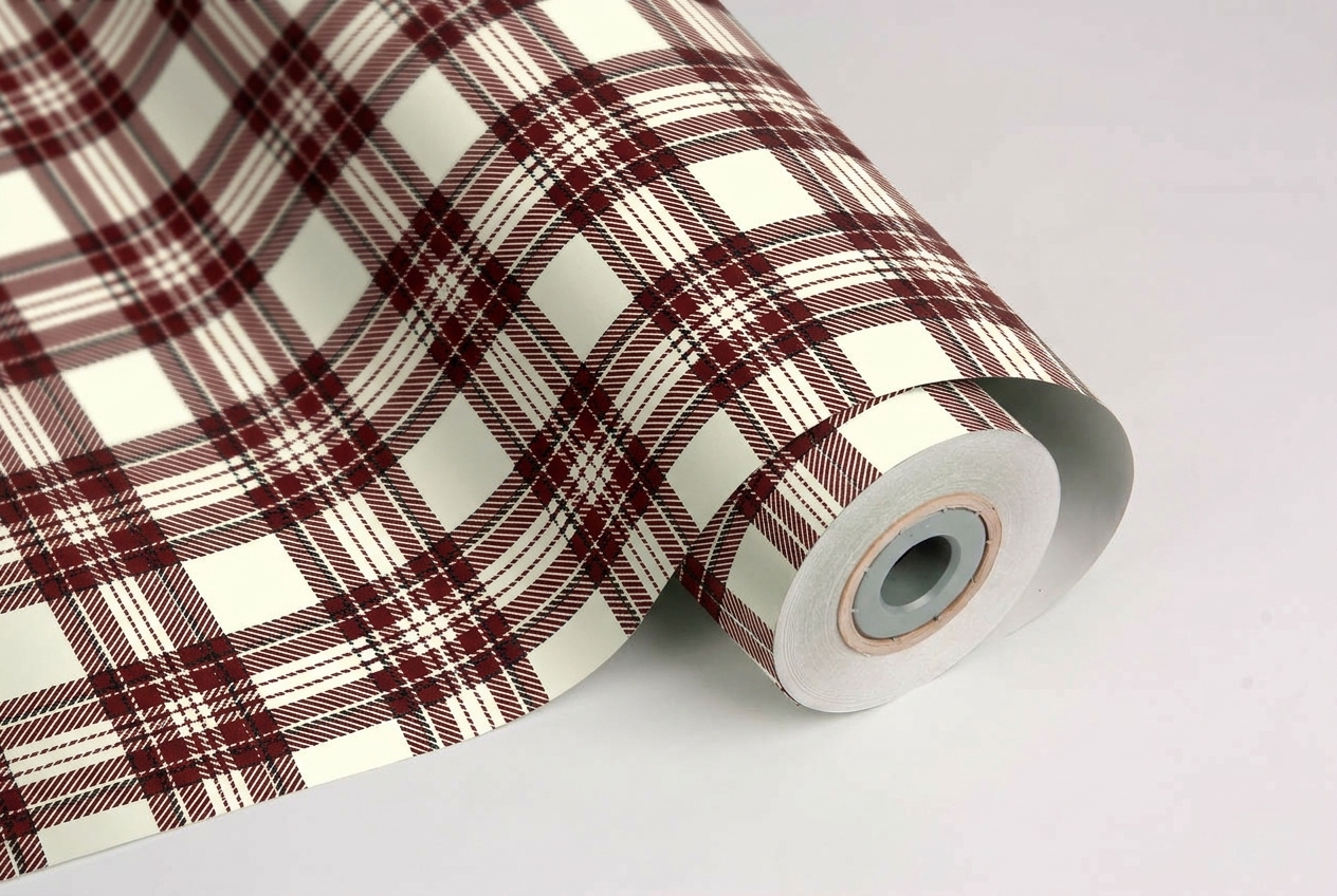 Inpakpapier Tartan