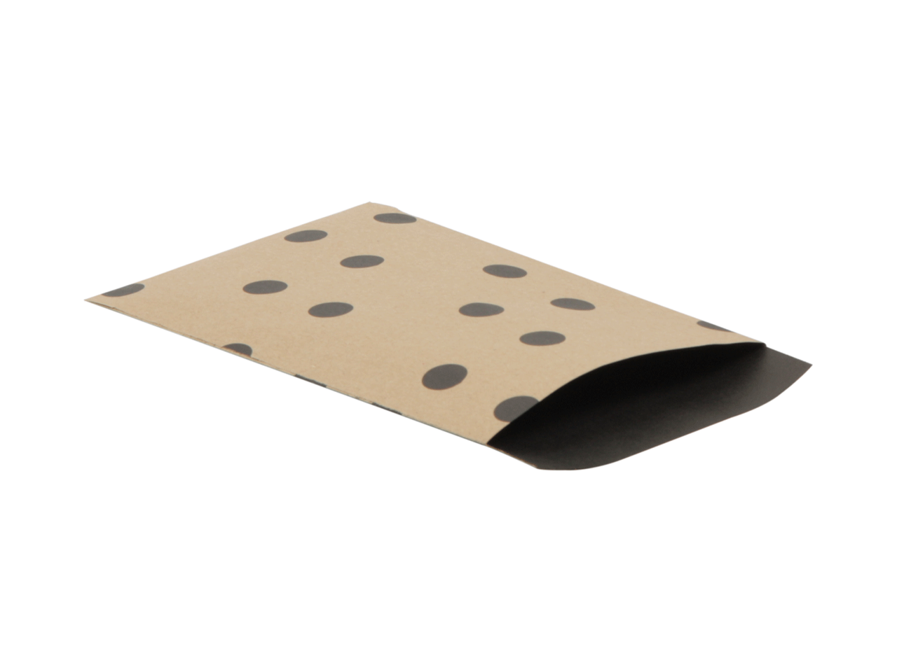 cadeauzakje nature dots