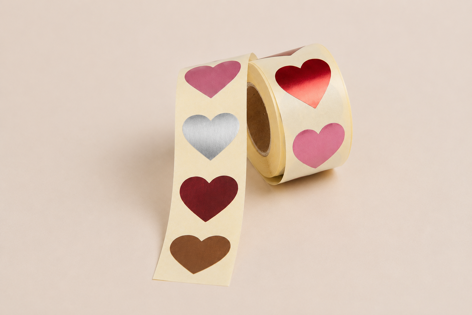 Liefde en hartstickers