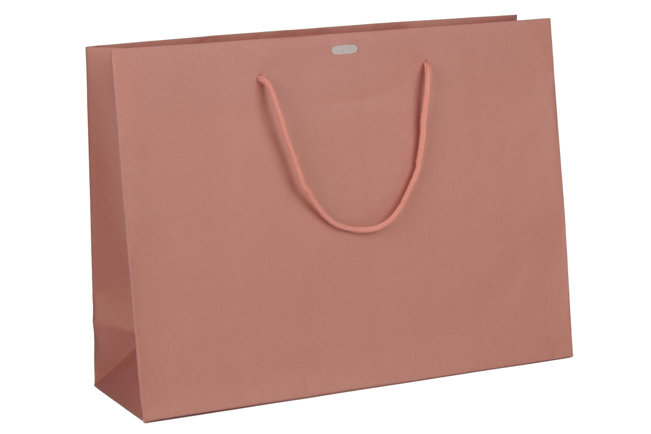 Luxe papieren draagtas ruby red