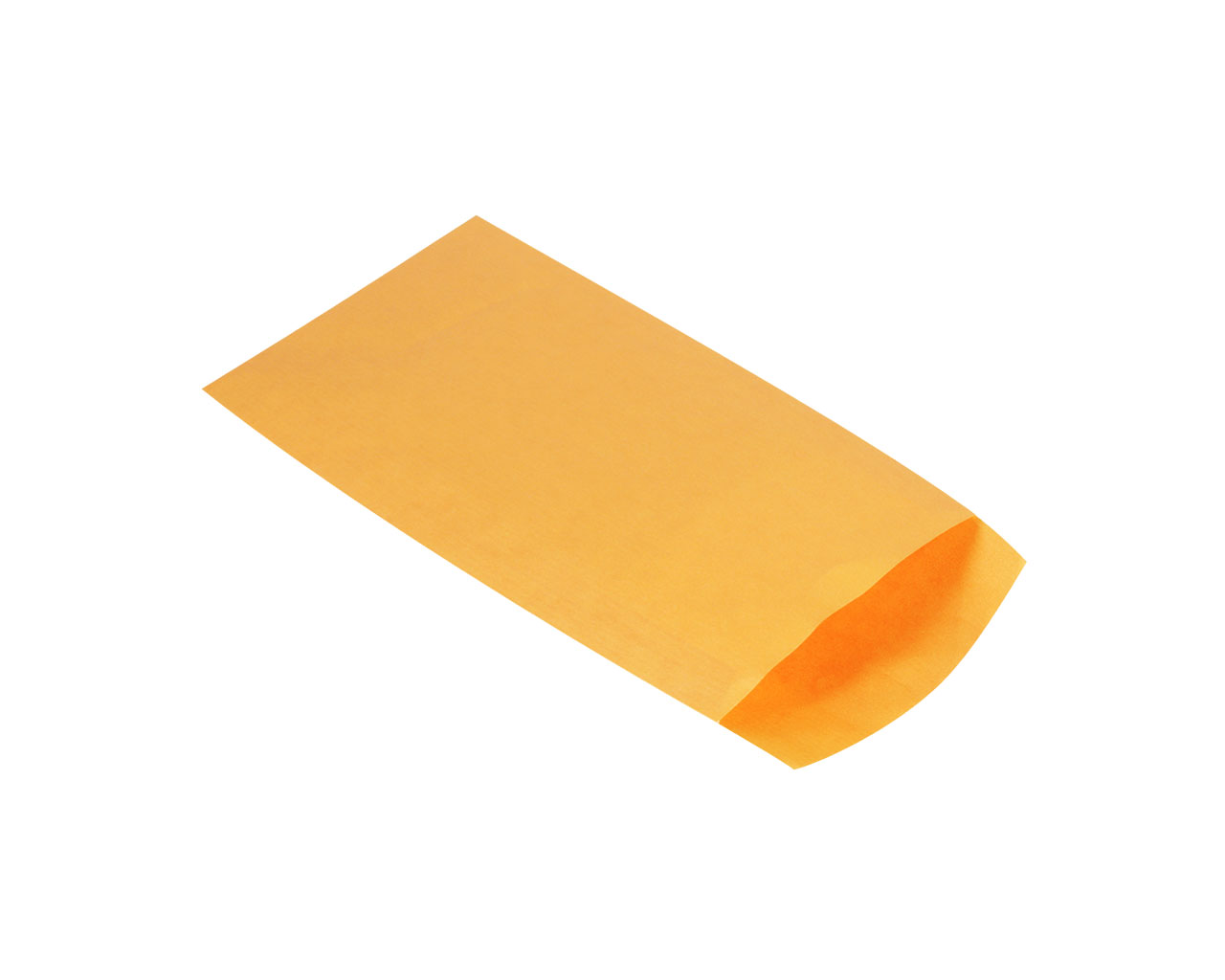 cadeauzakje oranje