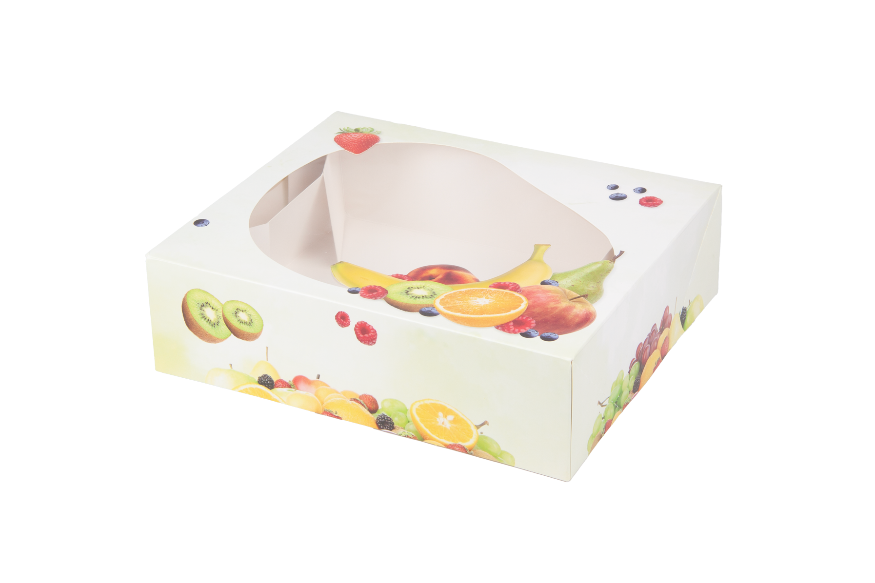 Fruitdoos met venster klein