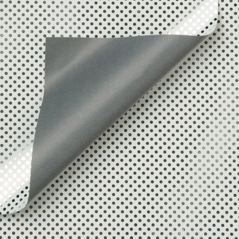 inpakpapier dots wit zilver