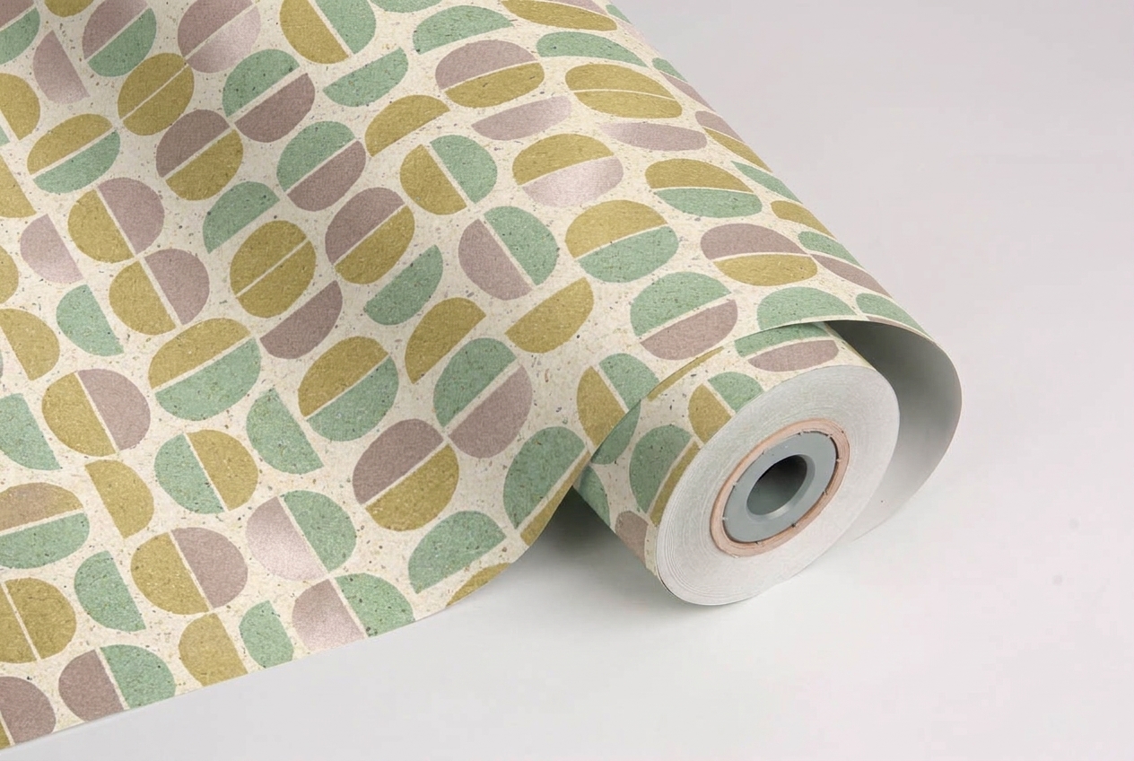 inpakpapier halve maantjes graspapier