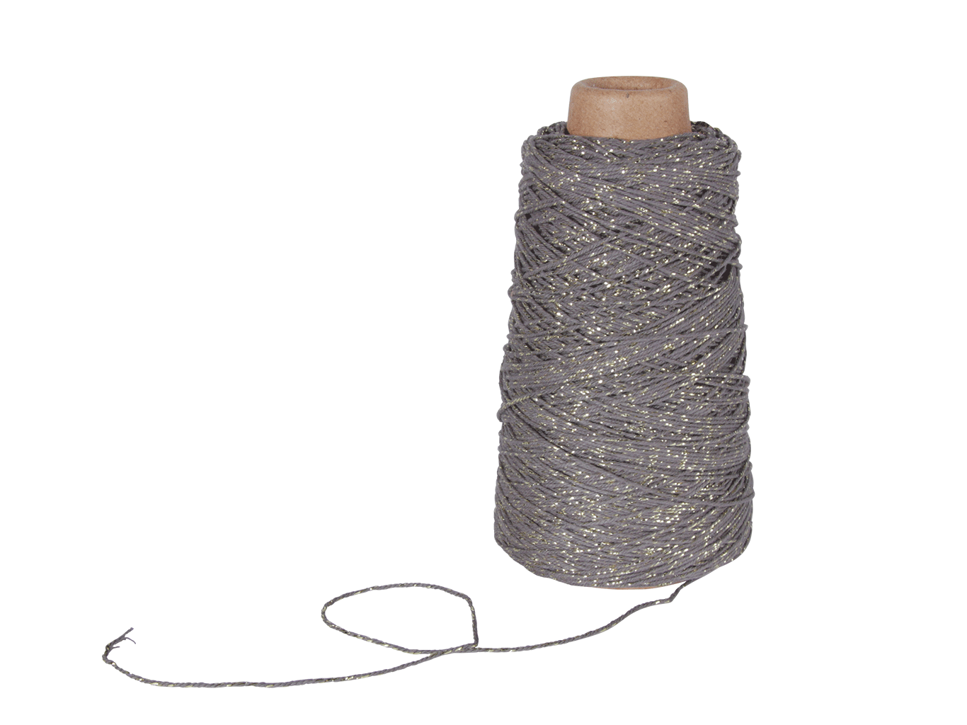 koord lurex antraciet