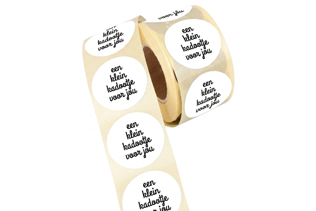 etiket een klein kadootje voor jou