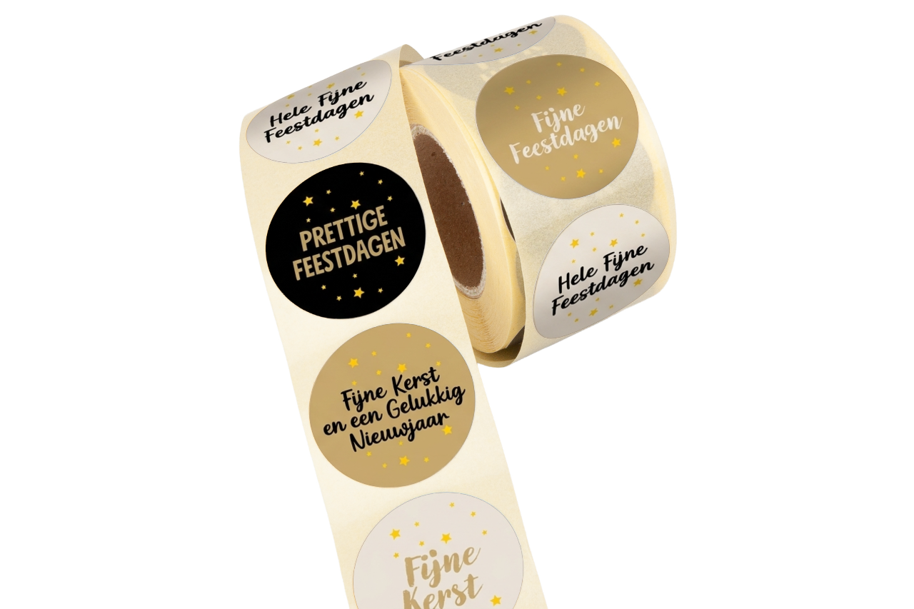 etiketten kerst assorti