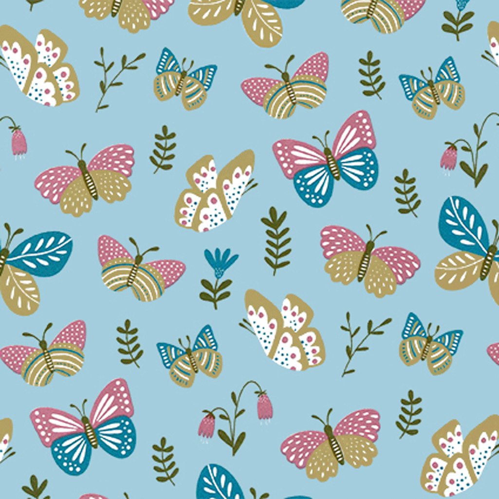 inpakpapier butterfly 