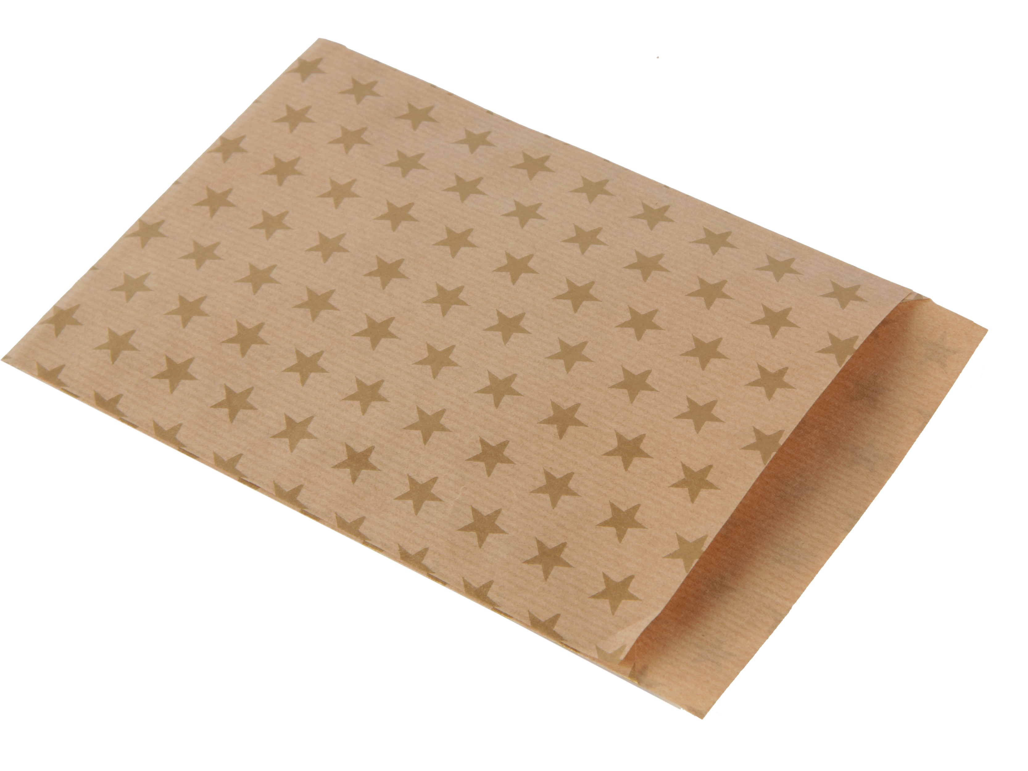 cadeauzakje golden stars