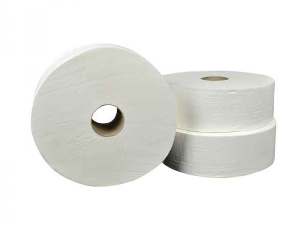 Toiletpapier wit 2 laags grote rollen