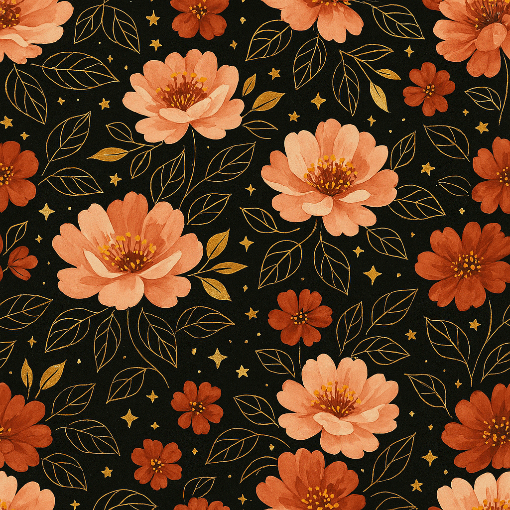 inpakpapier golden garden