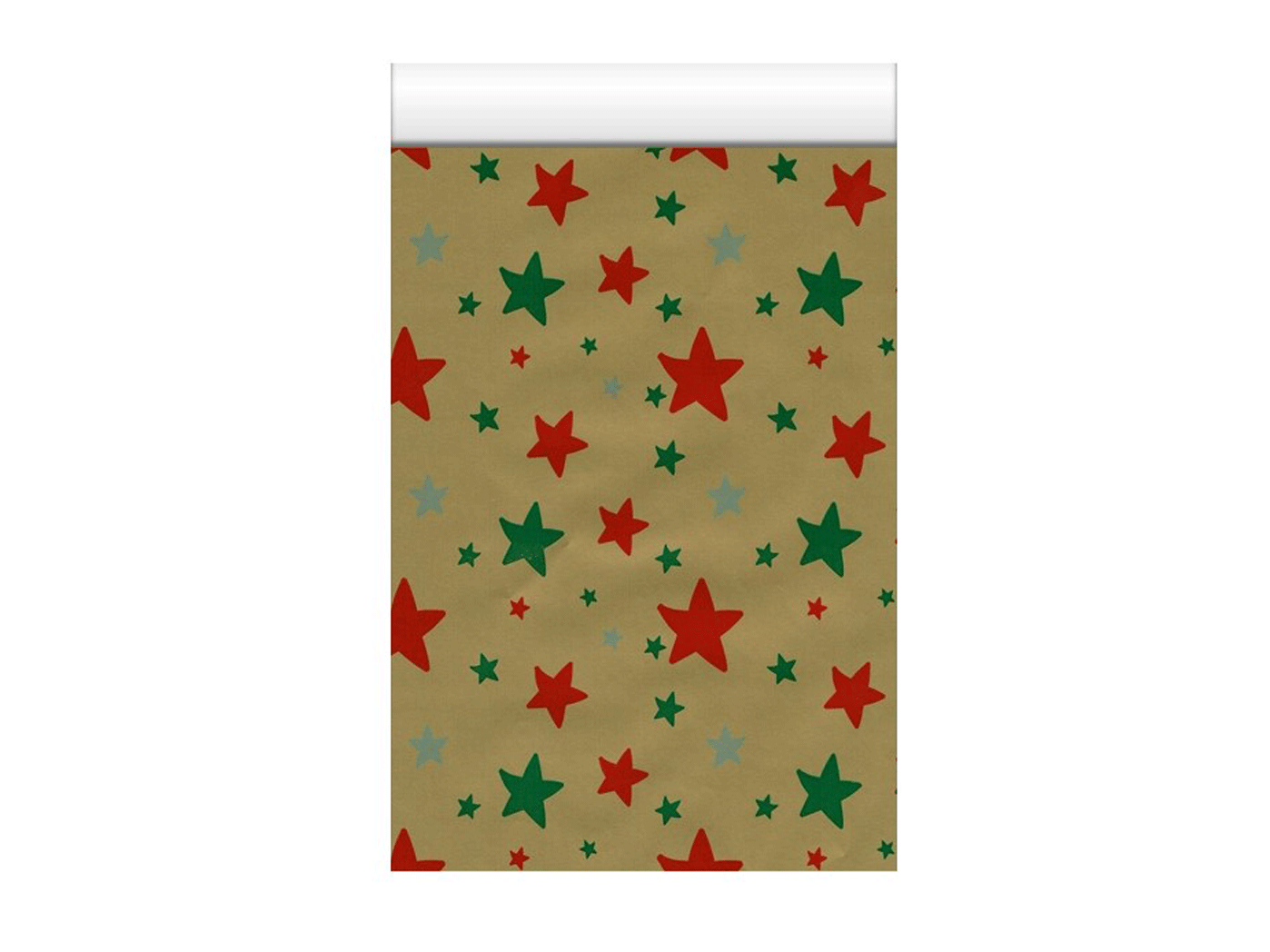 cadeauzakje kerst sterren goud