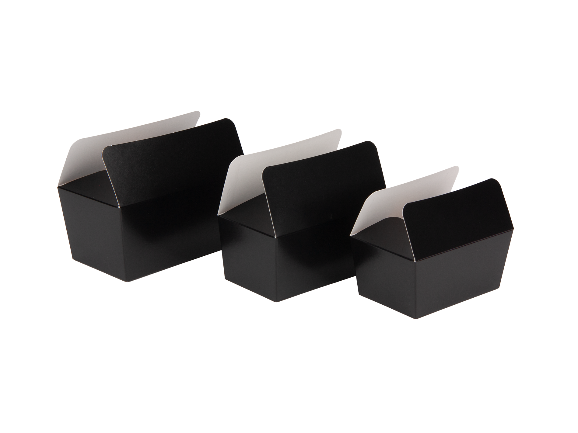 Budget bonbondoosjes Zwart 