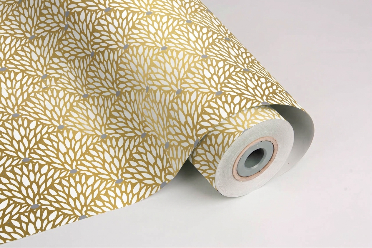 Inpakpapier Flowery Fan 