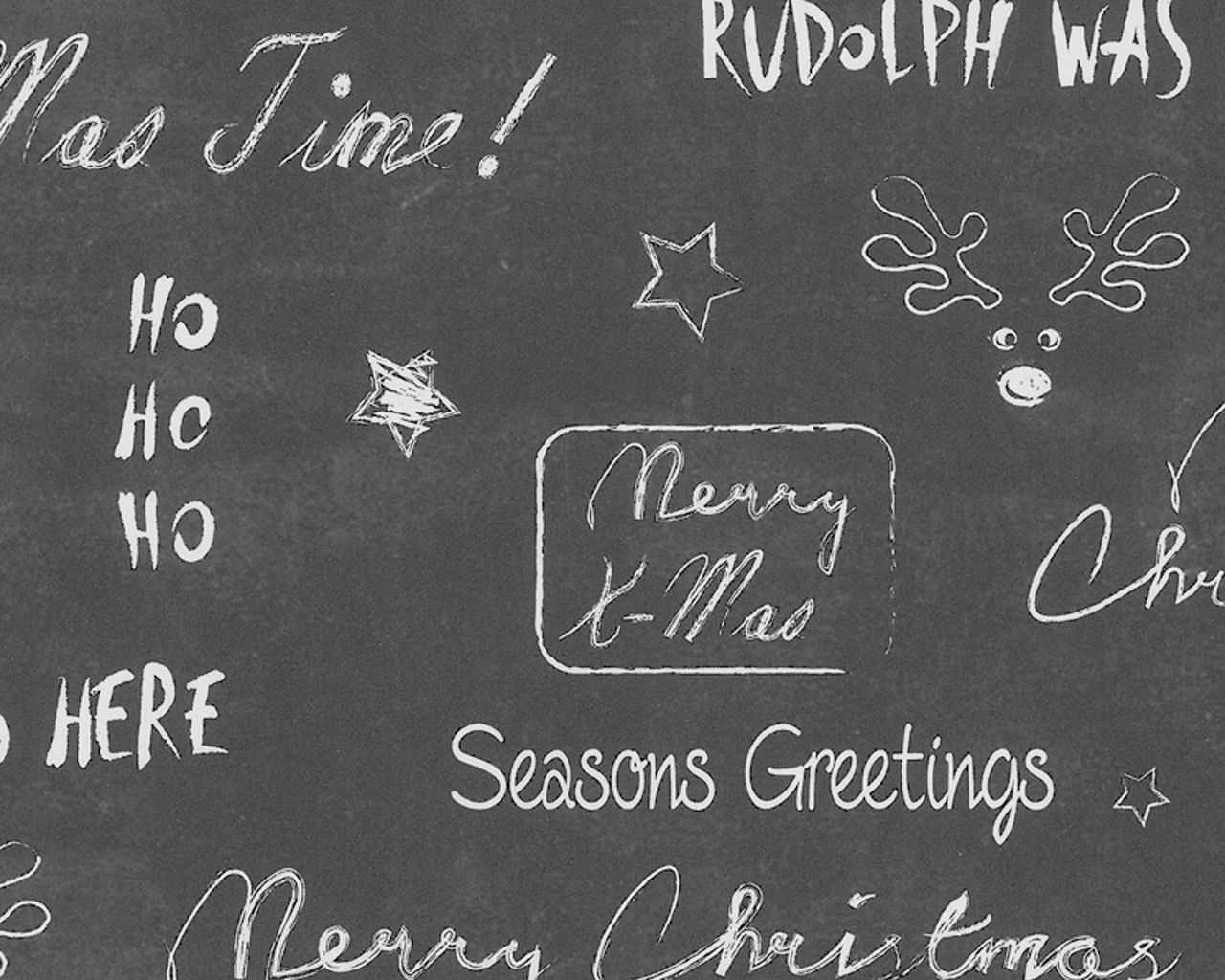 inpakpapier merry christmas black recycled