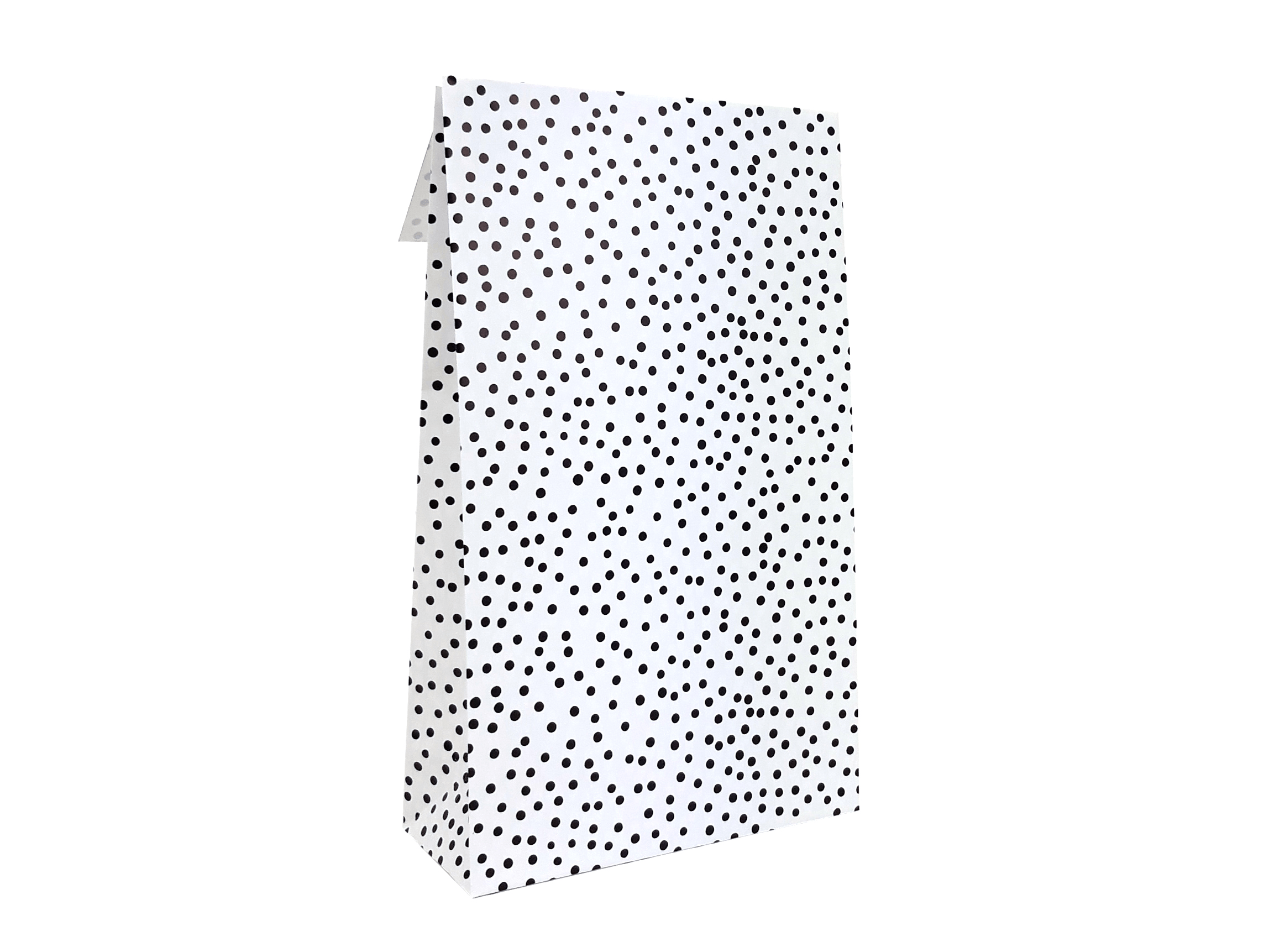 Cadeauzakje Confetti Dots Zwart 