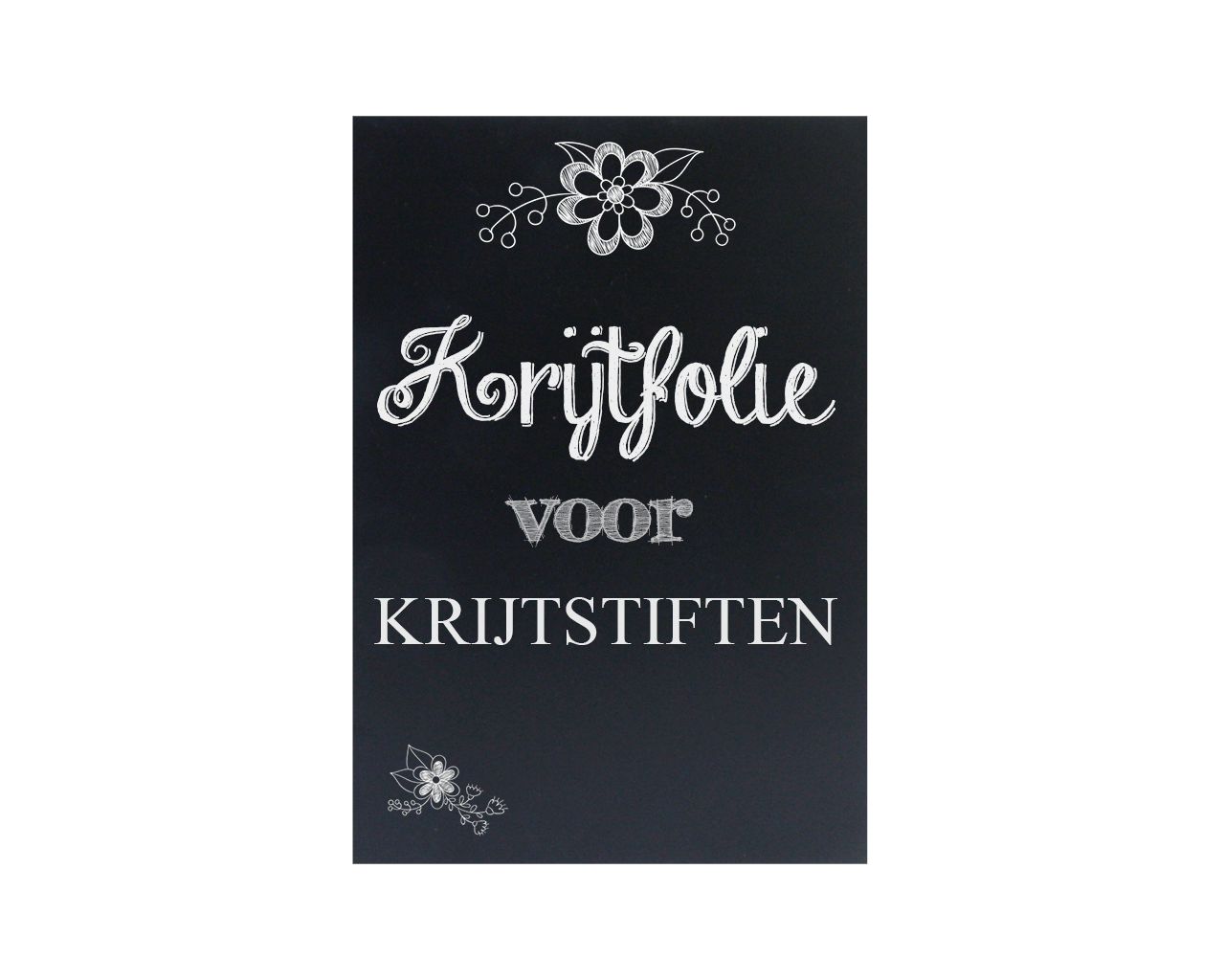 Krijtbordfolie 