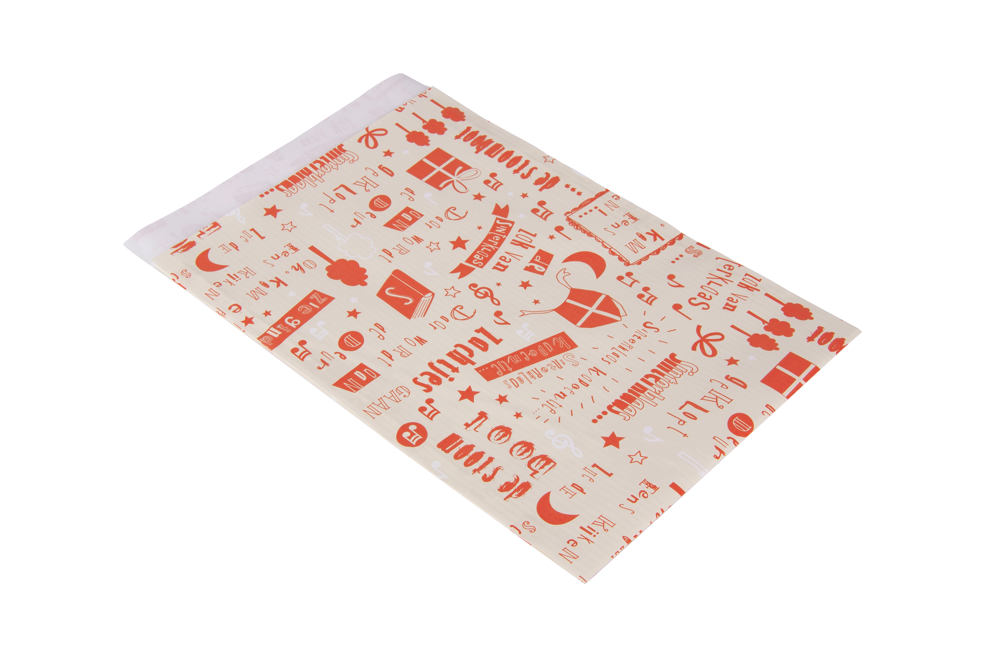 sintzakjes sinterklaas liedjes creme rood