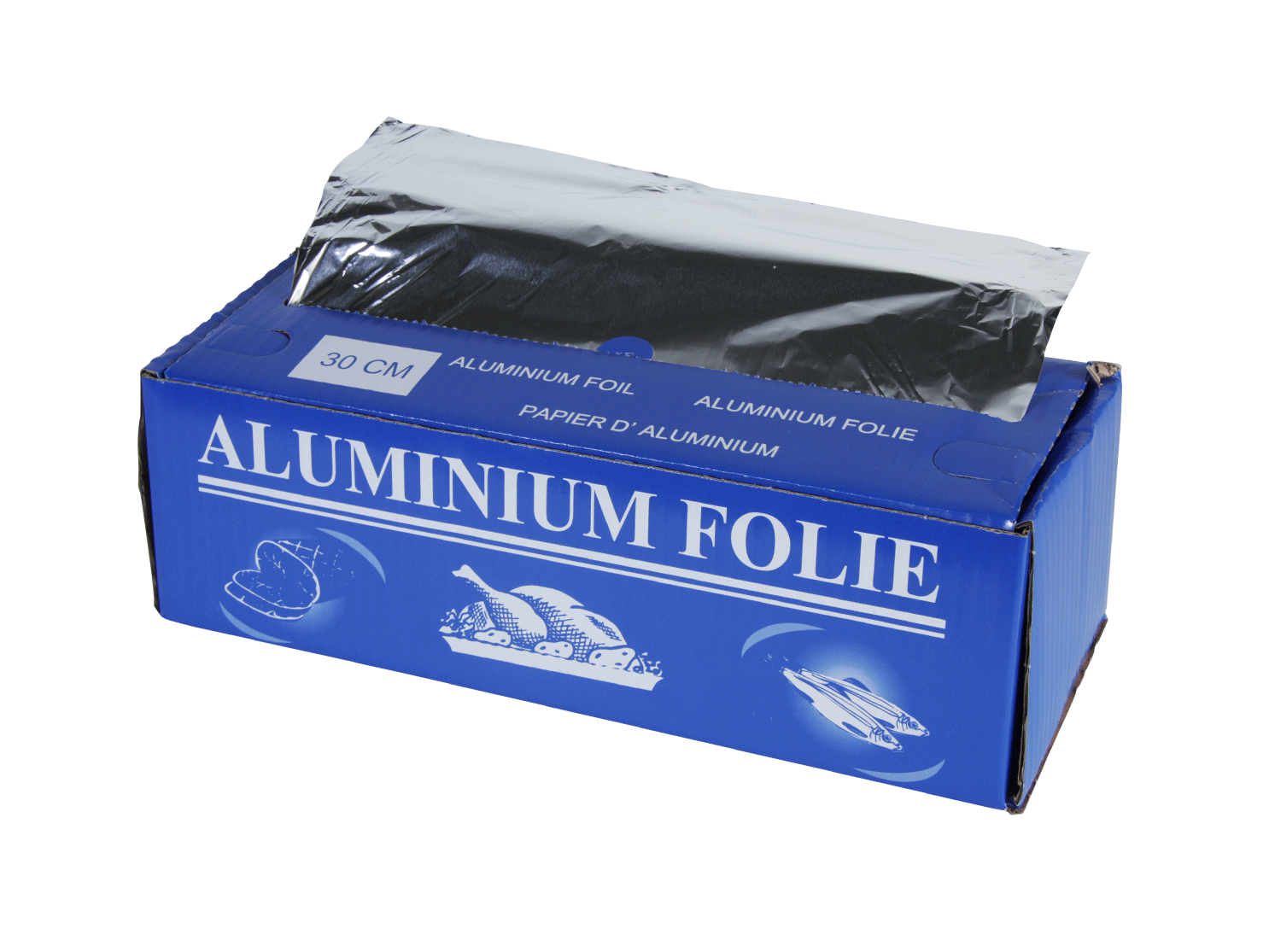 Aluminiumfolie in doos, cutterbox