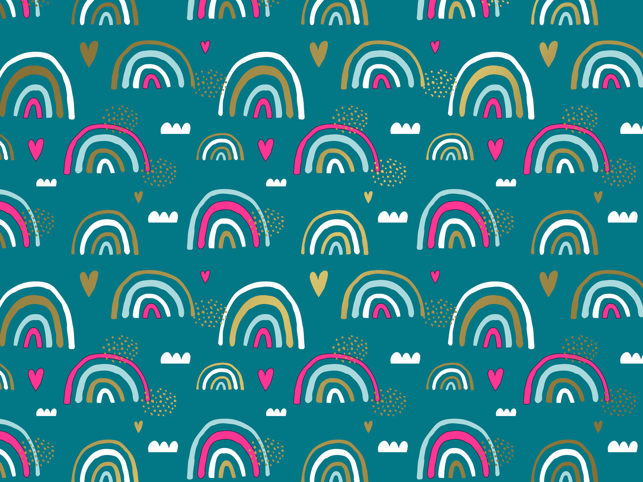 inpakpapier rainbow