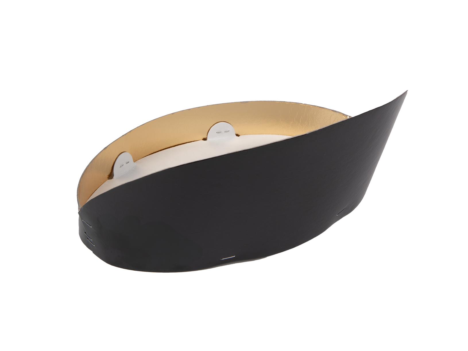 rugschaal zwart-zilver