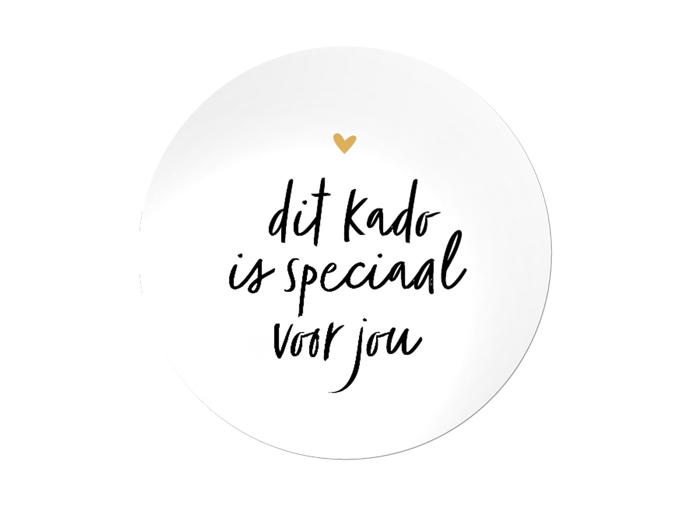 etiket dit kado is speciaal voor jou