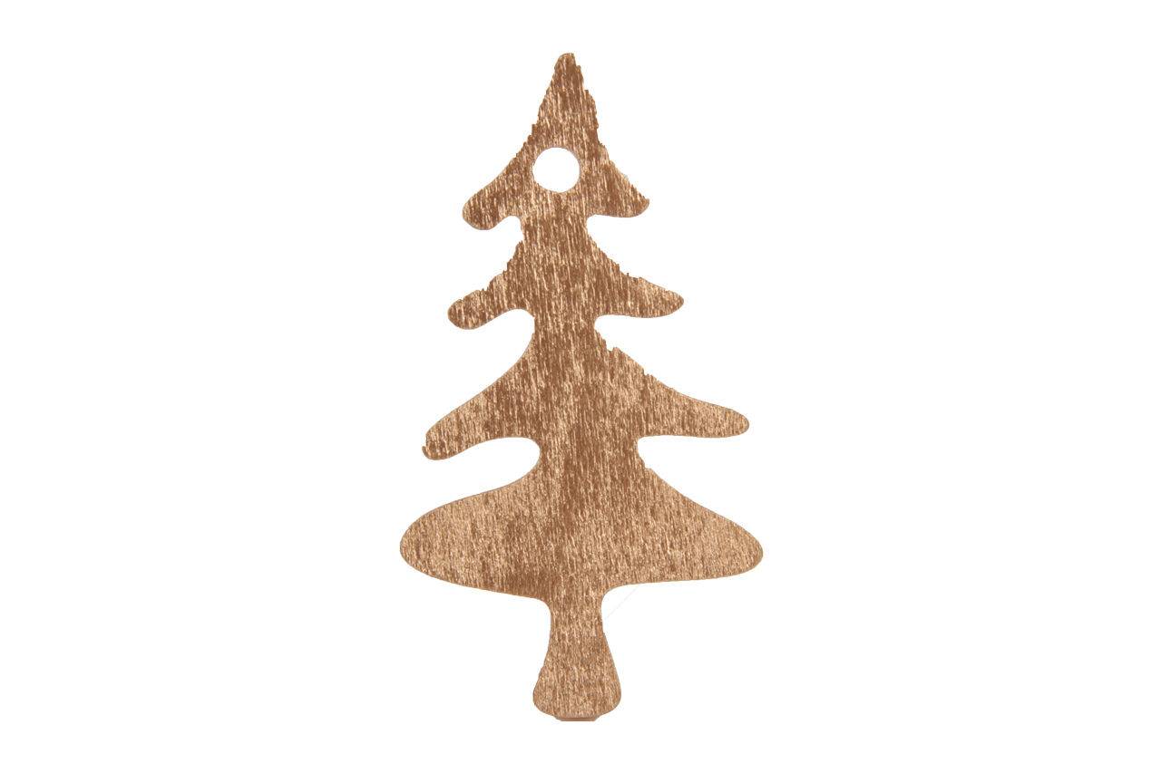 houten boompje oud goud