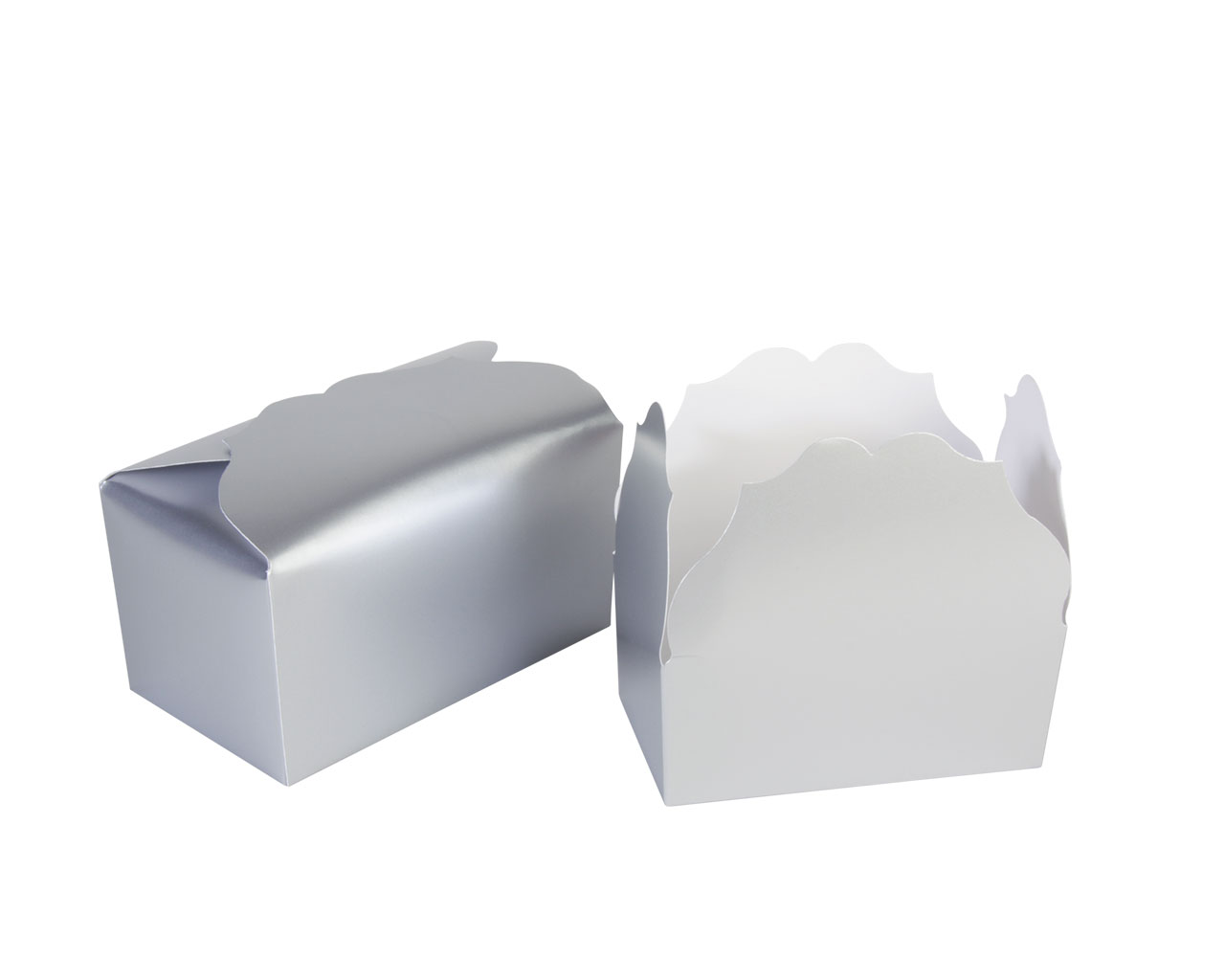 Bonbondoos zilver 125 gram