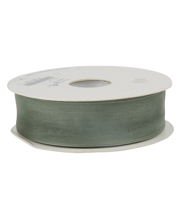 Organza lint Oudgroen