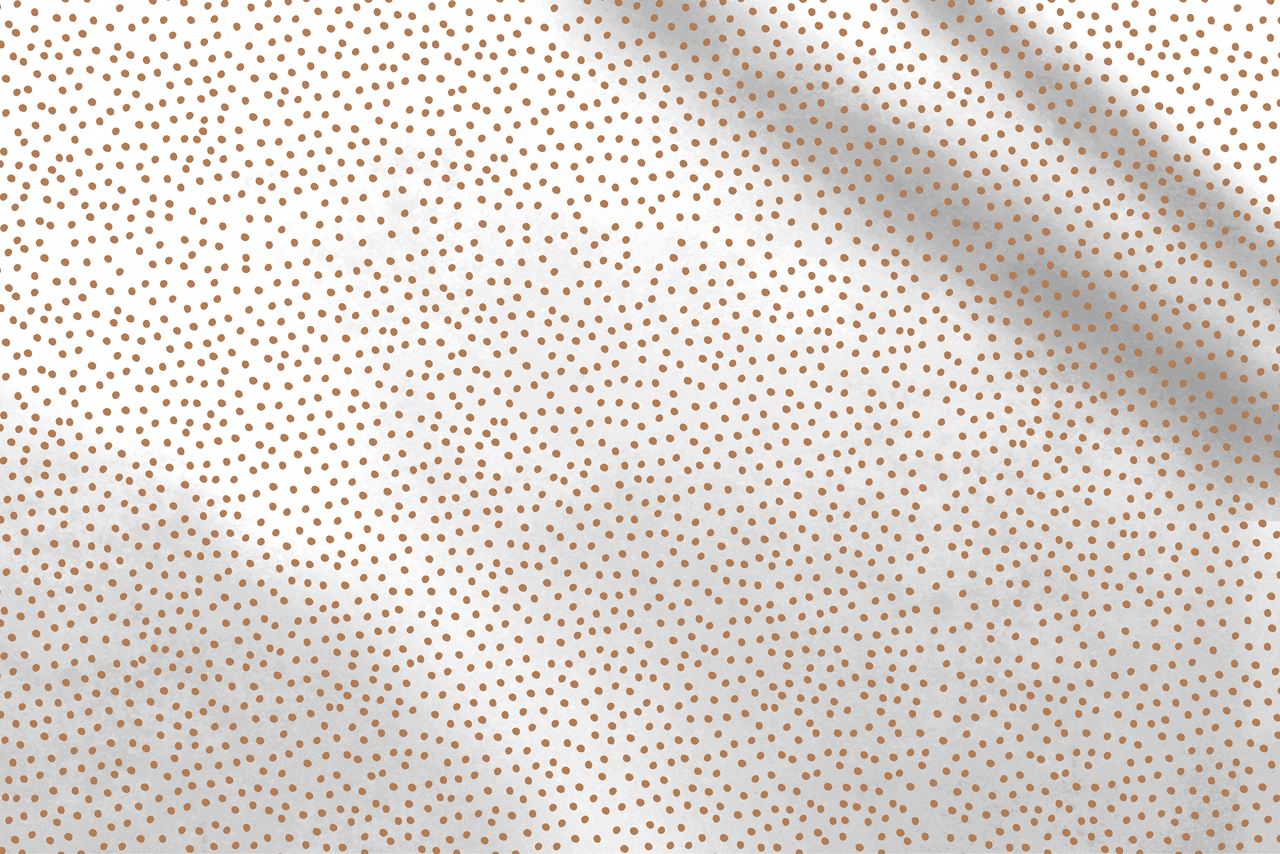 zijdevloei dots koper