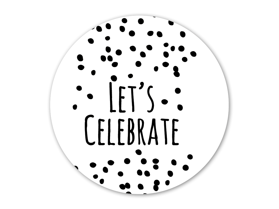 etiket let's celebrate
