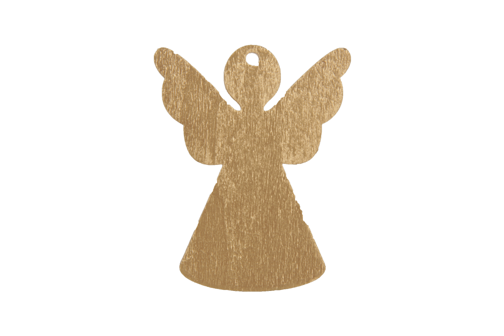 deco engel hout 