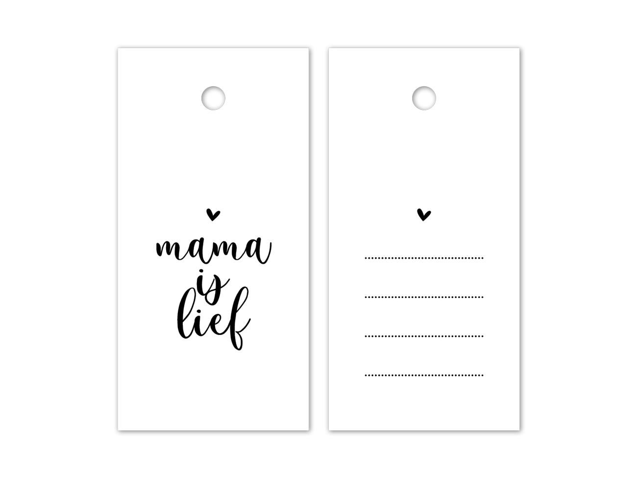 hangkaartjes