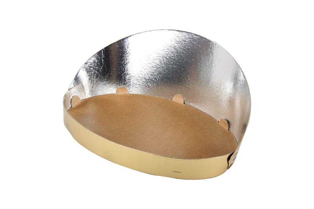 rugschaal goud-zilver