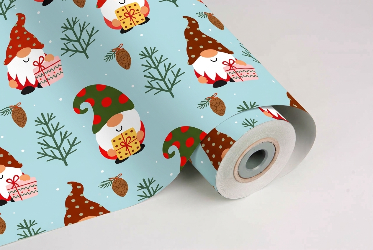 Inpakpapier Kerst