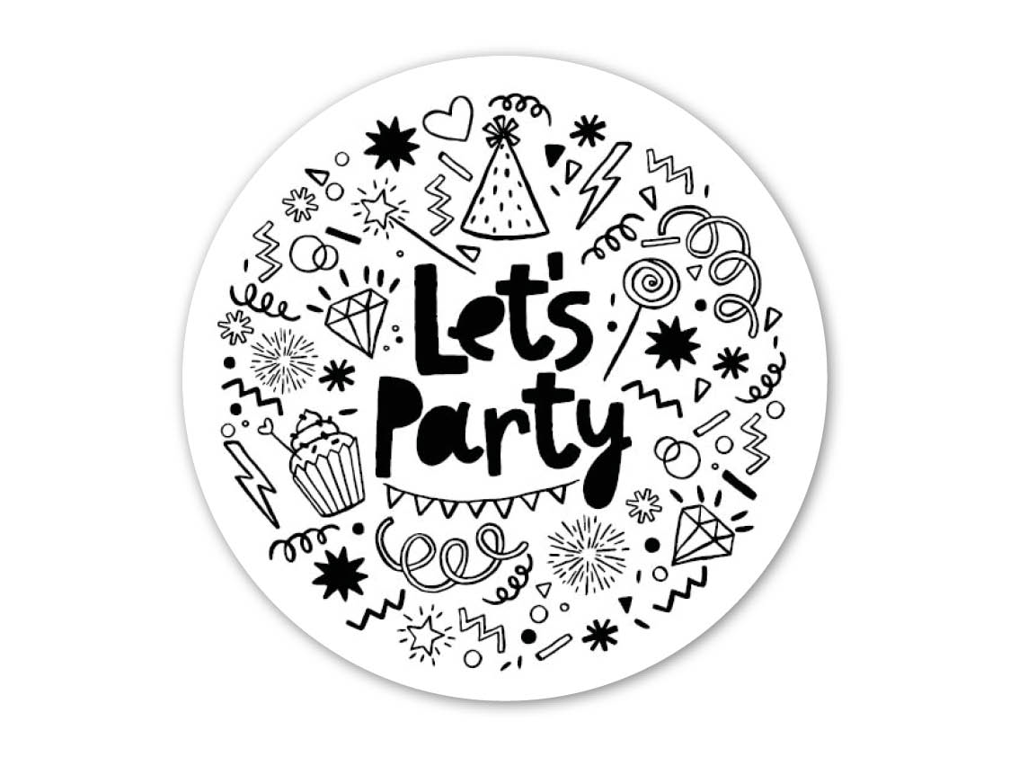 Etiket let's party
