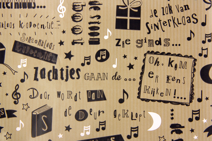 inpakpapier sint