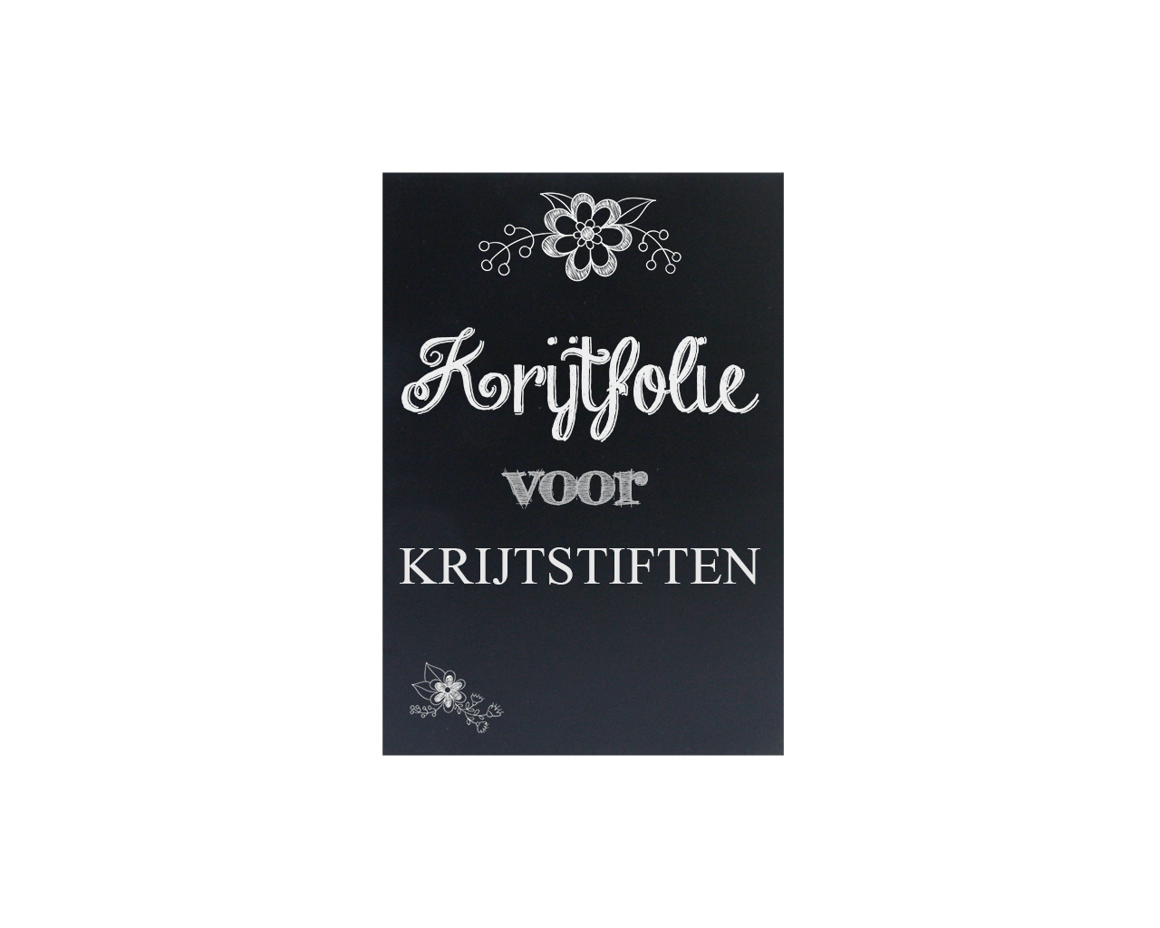 Krijtbordfolie 