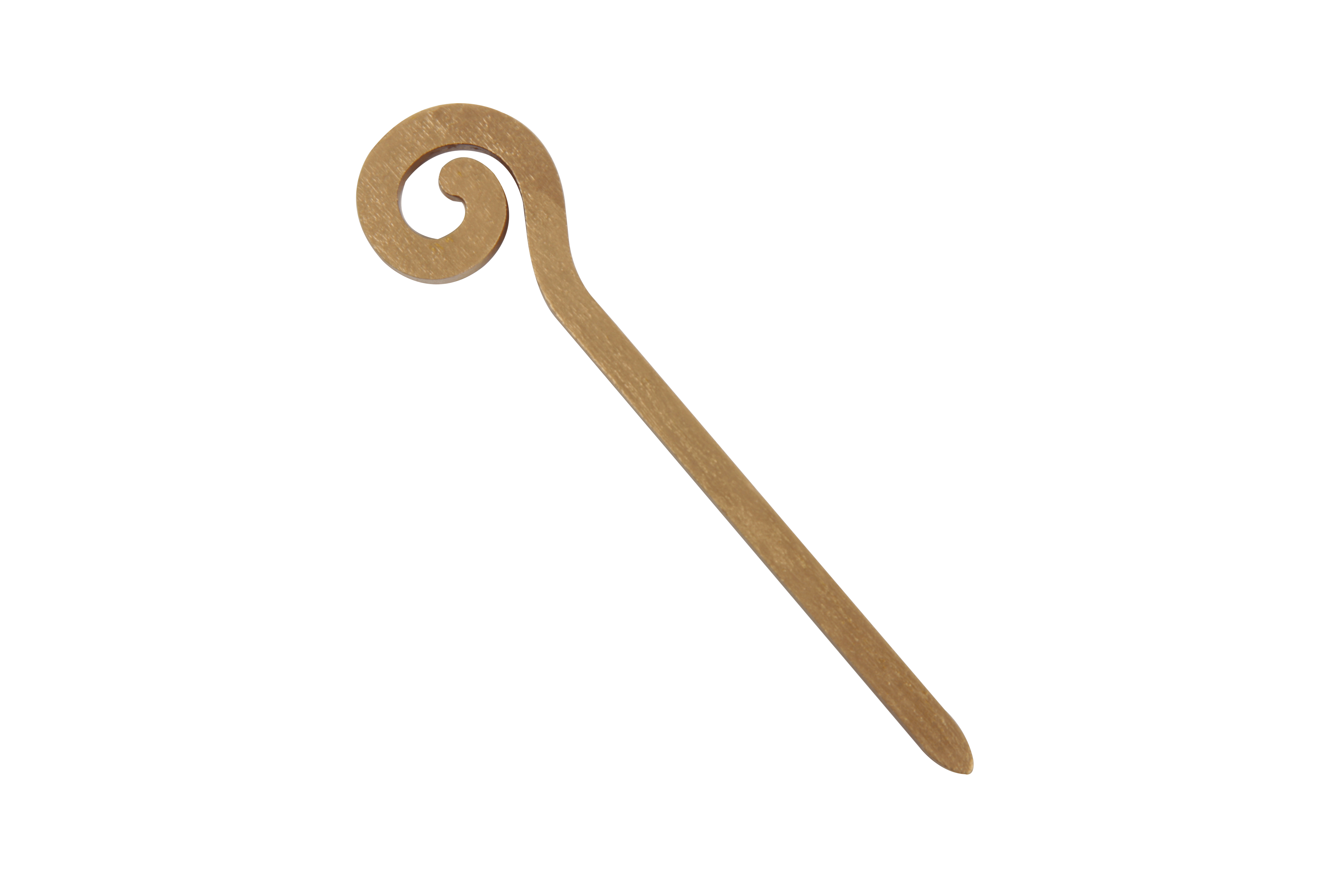 houten stafje goud 