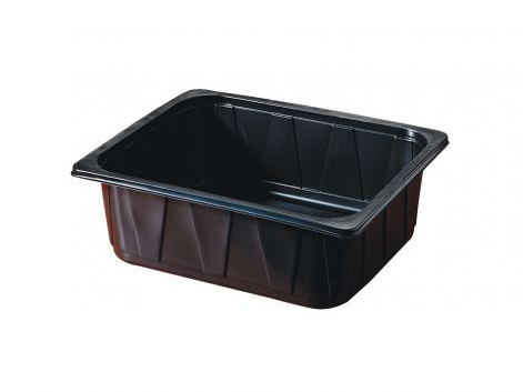 Doos 96 1/2 PP Gastro 325x265x100 mm Zwart 
