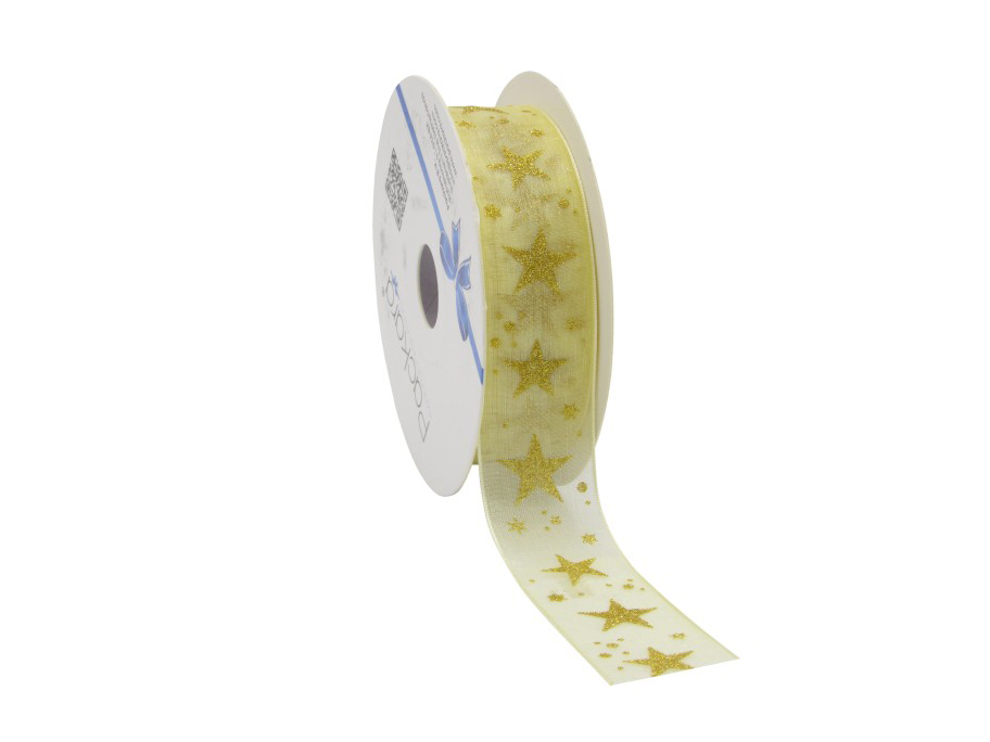 Glitter organza creme