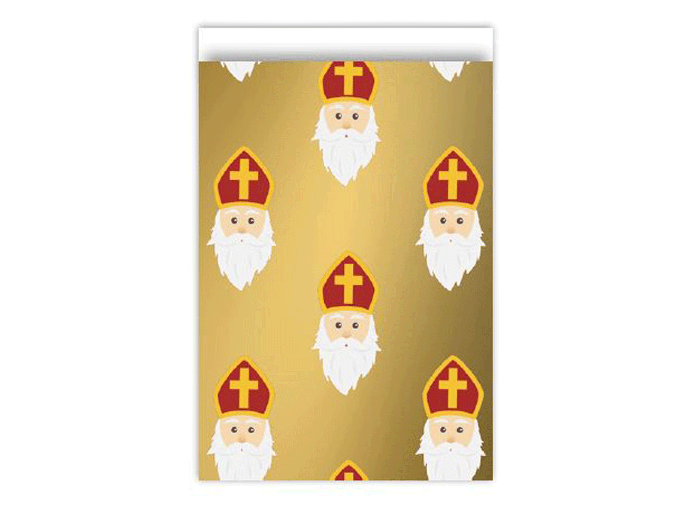 Cadeauzakje sinterklaas Letterzakje