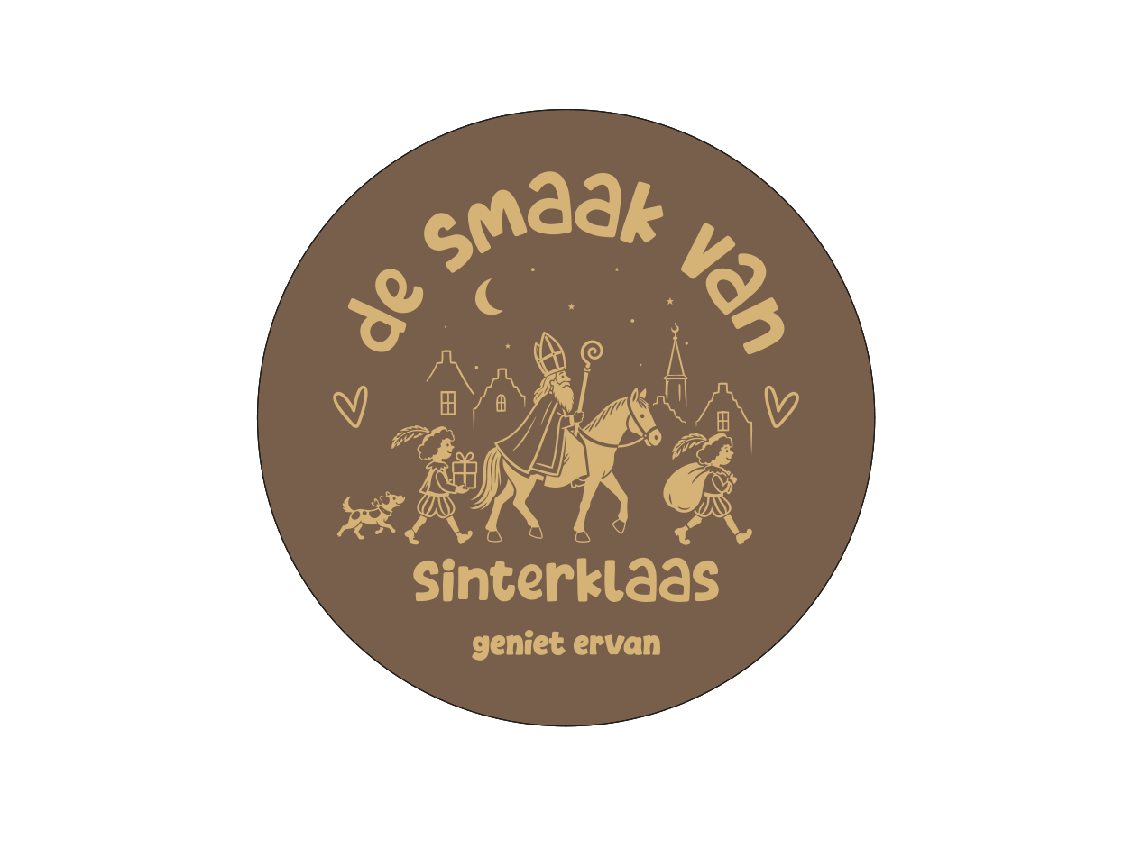 Smaak van Sinterklaas etiket