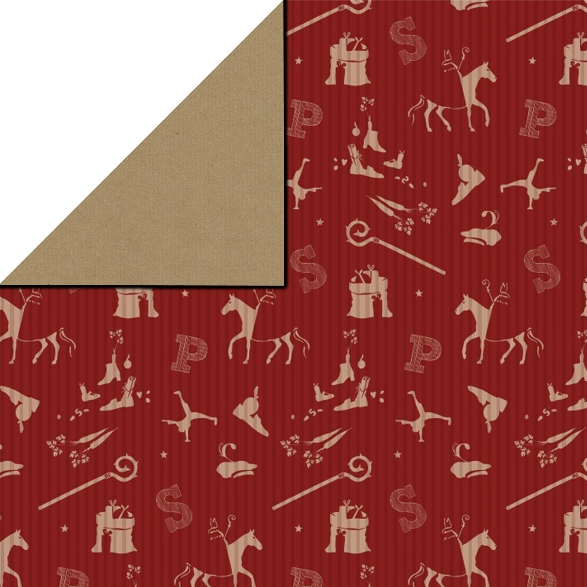 Inpakpapier Sinterklaas Feestje